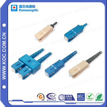 Sc Conector 0.9 / 2.0 / 3.0 de Alta Qualidade De Fibra Óptica Sc Connector